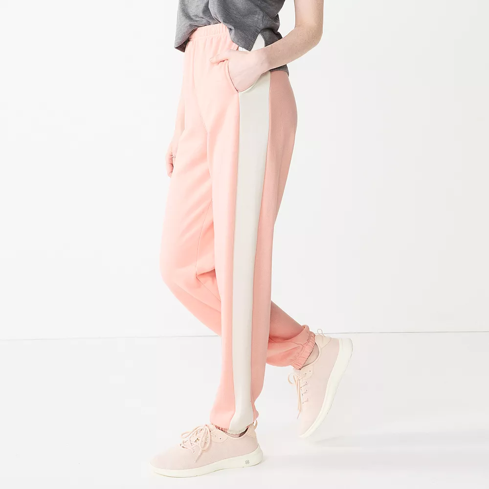 Juniors' SO® Oversized High-Rise Boyfriend Joggers