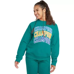 Women's Champion® Powerblend Fleece Crewneck Sweatshirt