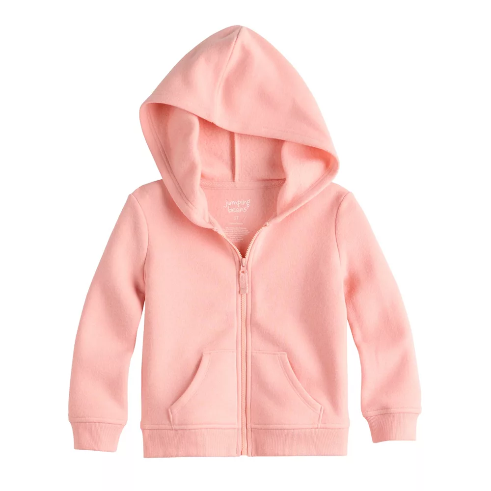 Toddler Girl Jumping Beans® Zip Fleece Hoodie - Image 4