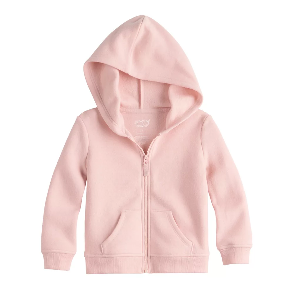 Toddler Girl Jumping Beans® Zip Fleece Hoodie - Image 2