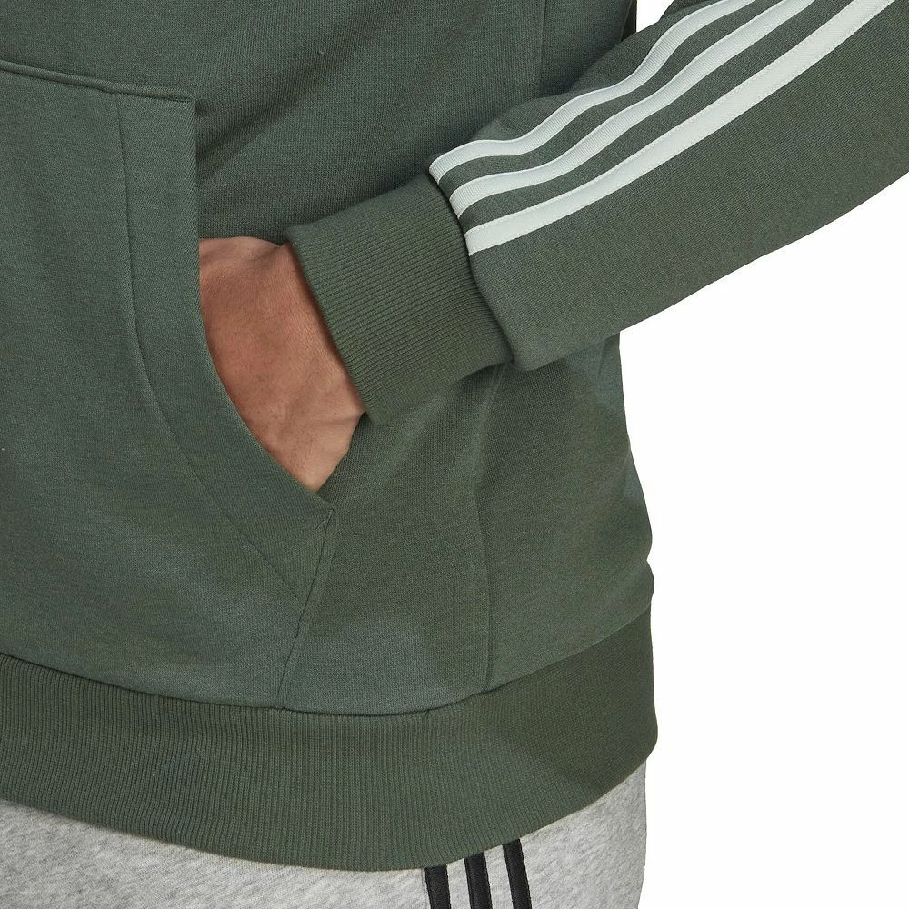 Men's adidas Essential Full-Zip Fleece Hoodie - Image 8